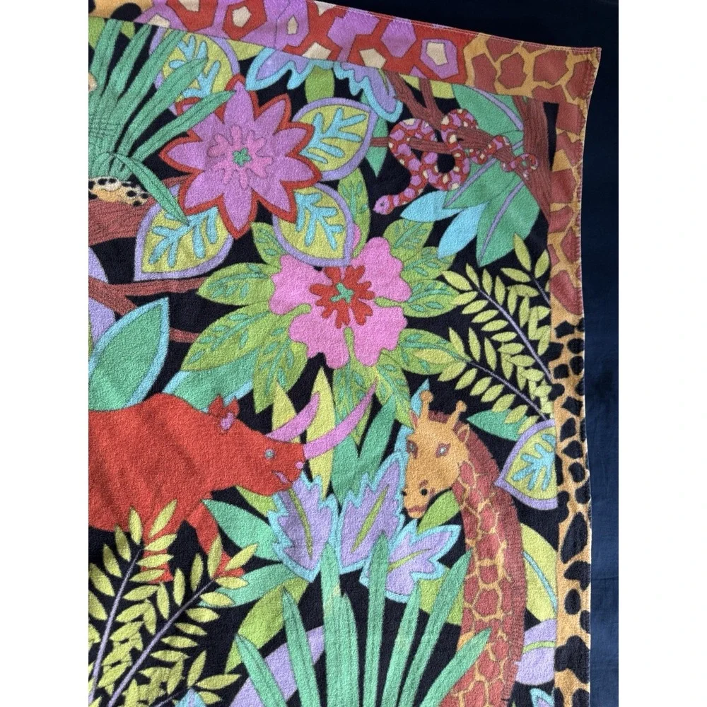 Jungle Animal Towel Large